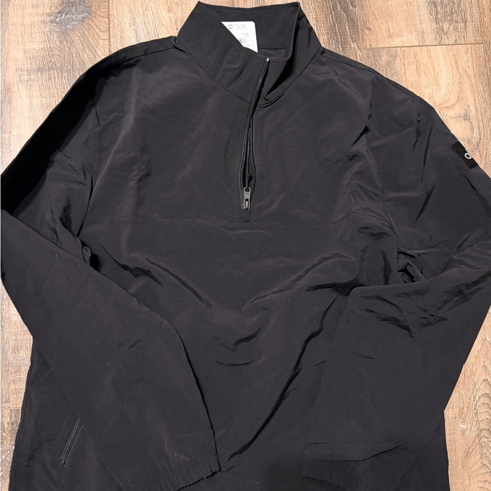 ALO Yoga Men's Black Windbreaker Jacket